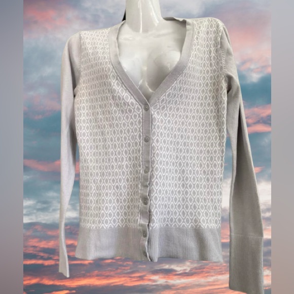 Grey Argyle Sweater Merona - Picture 5 of 12